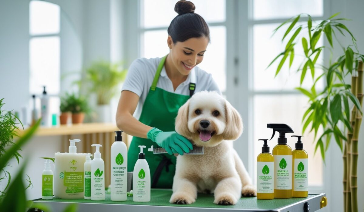 eco-friendly pet grooming and hygiene