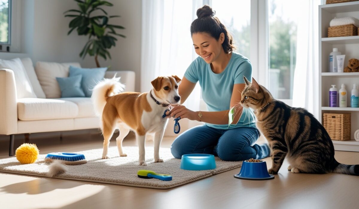 complete pet care routine at home