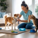 complete pet care routine at home