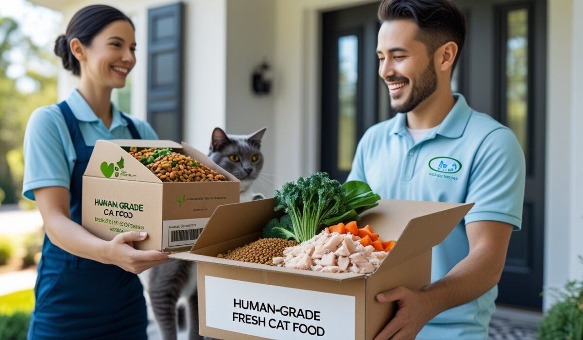 human-grade fresh cat food delivery