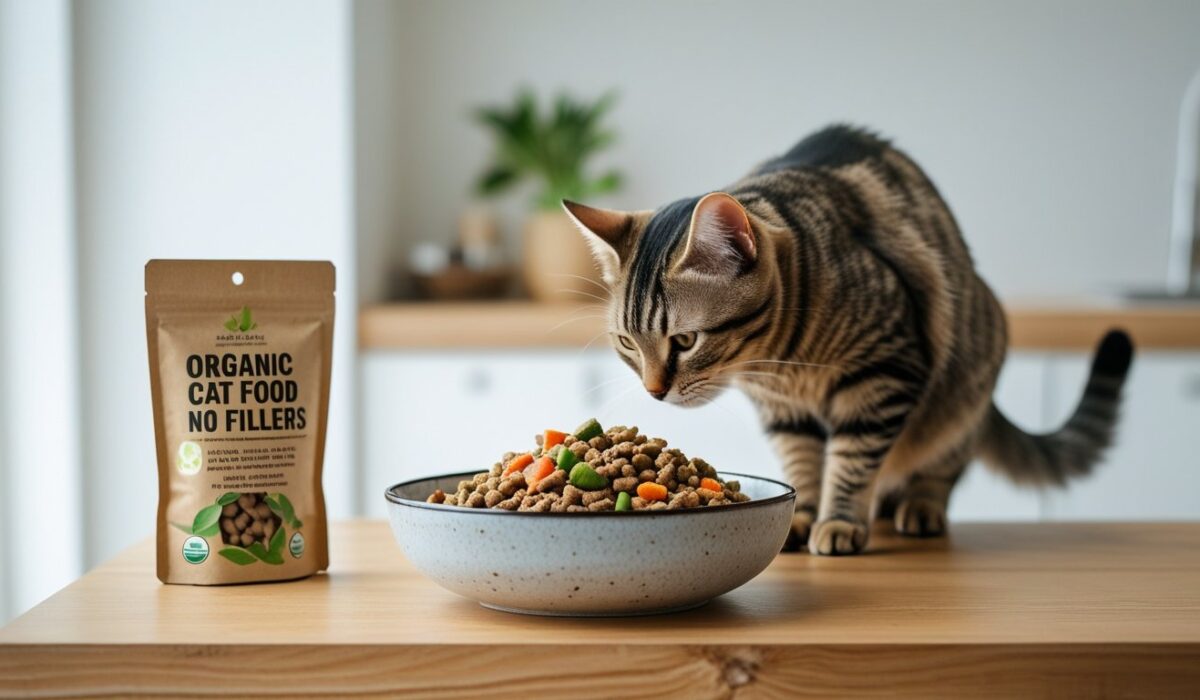 organic cat food without fillers