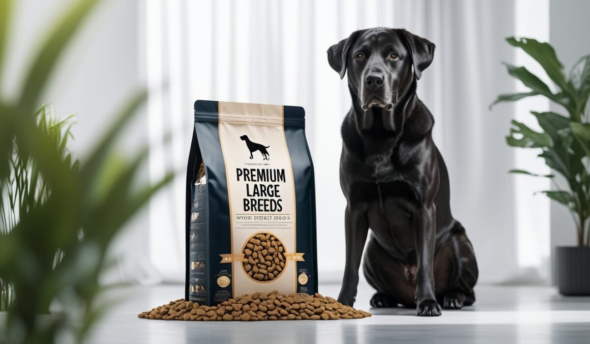 premium dog food for large breeds