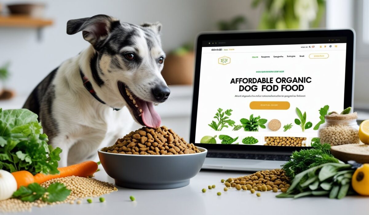 affordable organic dog food online