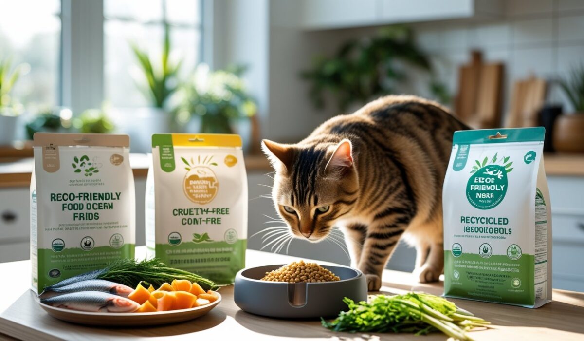 sustainable eco-friendly cat food brands