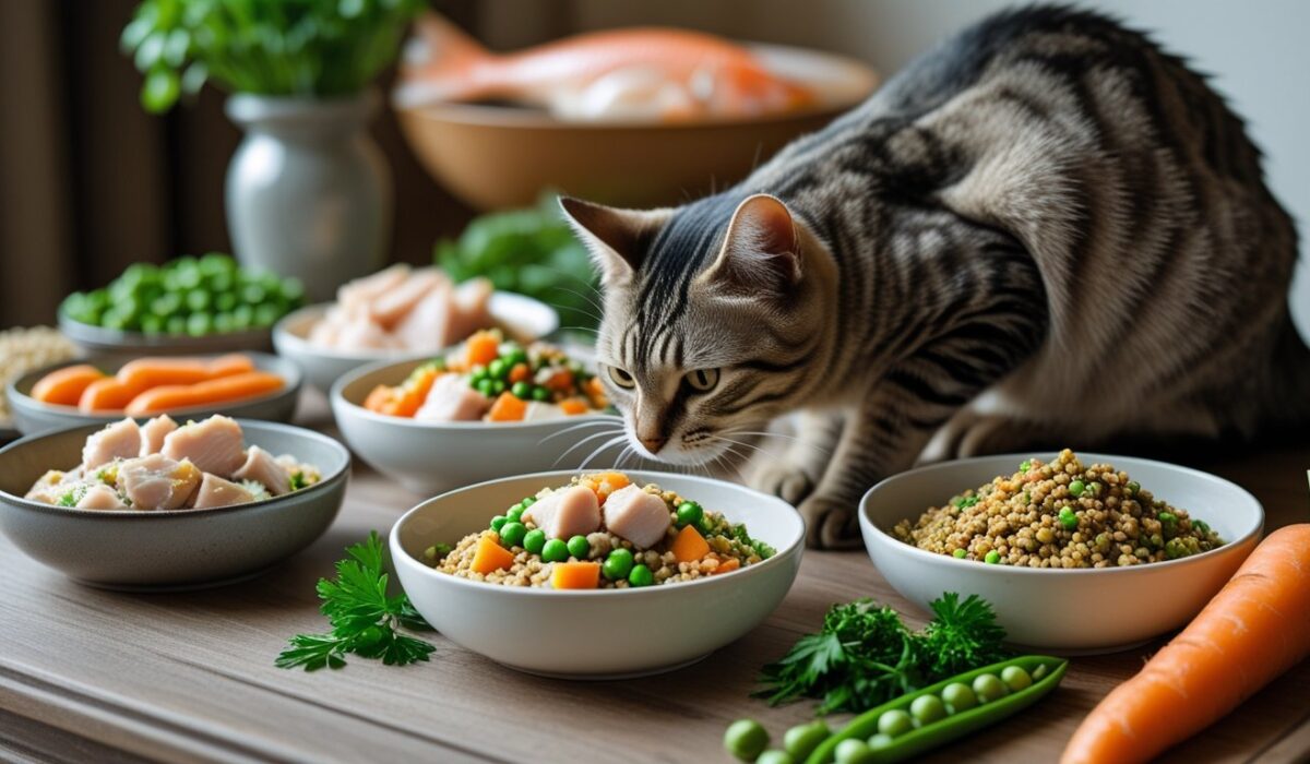 balanced nutrition cat food recipes