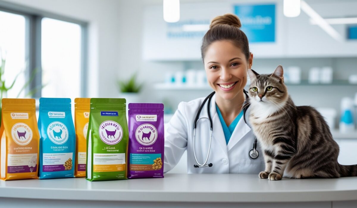 vet-recommended cat food brands