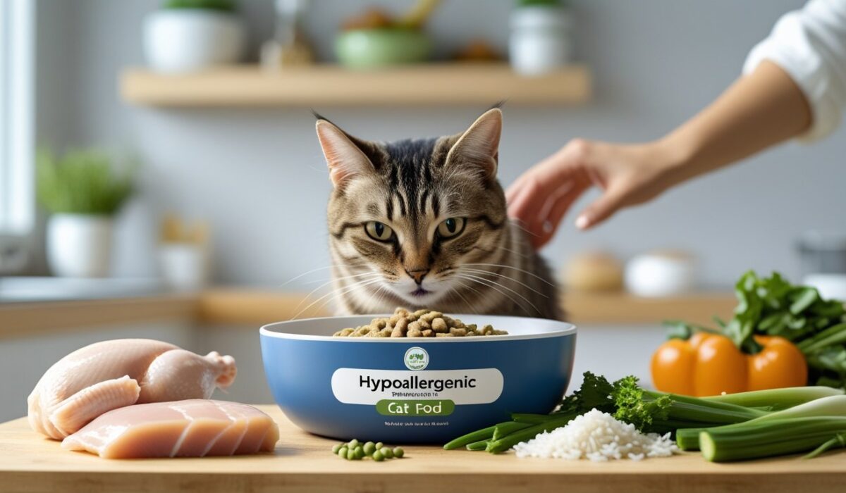 hypoallergenic cat food for allergies