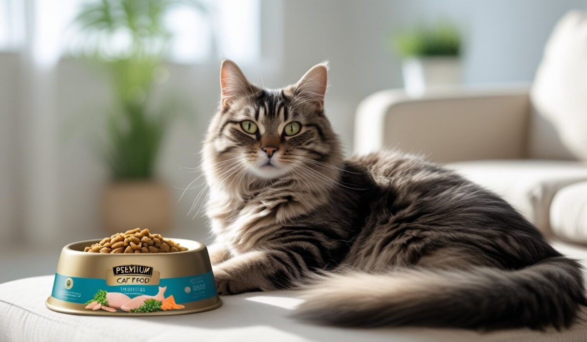 best cat food for shiny coat and skin health