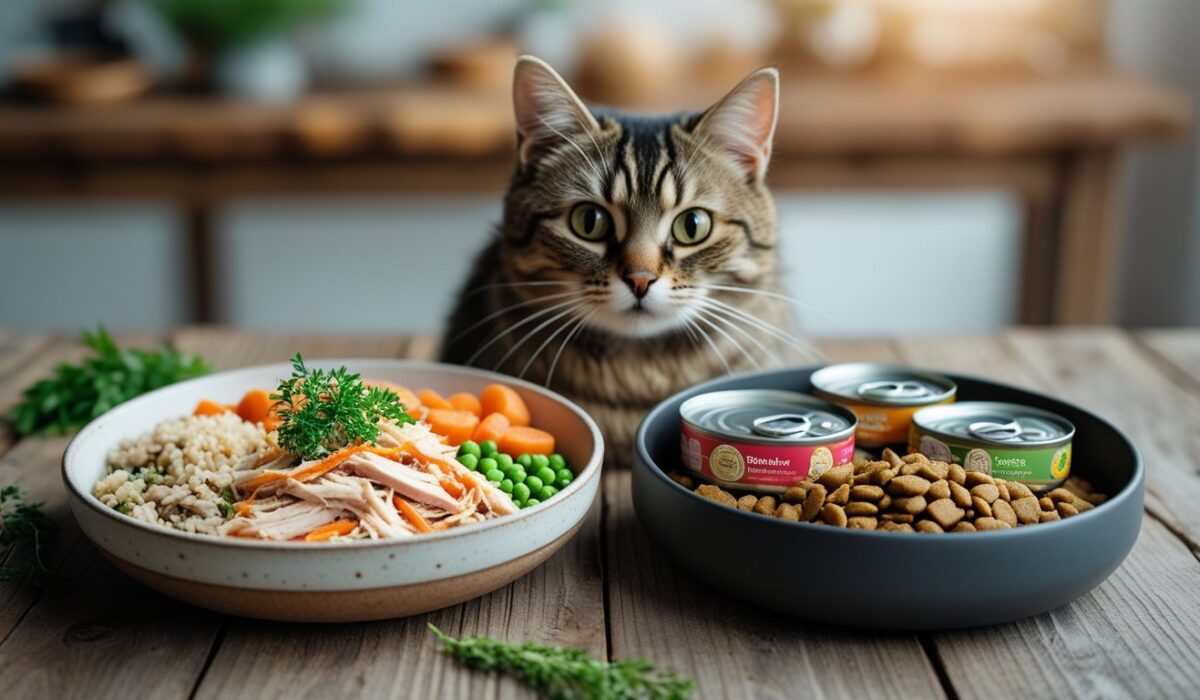homemade cat food vs commercial